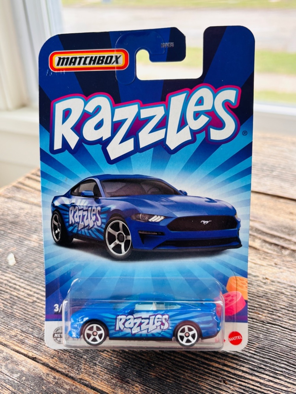 Matchbox ’19 Ford Mustang Coupe – Razzles Candy Edition – 3/6 Candy Series – New